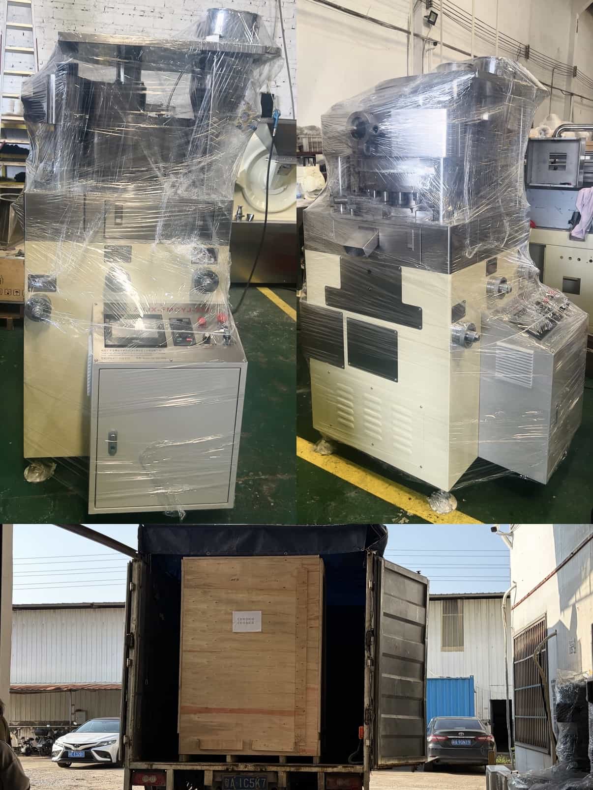 Shipping Update | Two Powder Pressing Machines Depart for Delivery Today